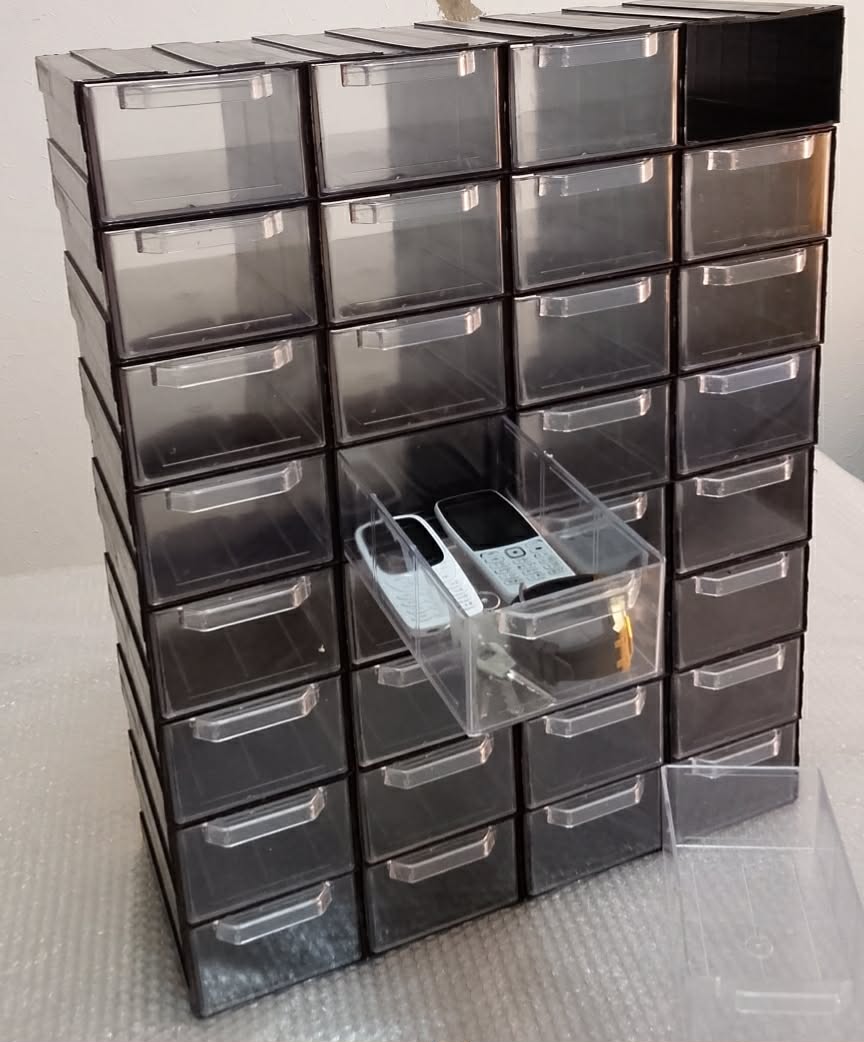 Bloc Tiroirs 32 Cases - Grand Modèle (GM)