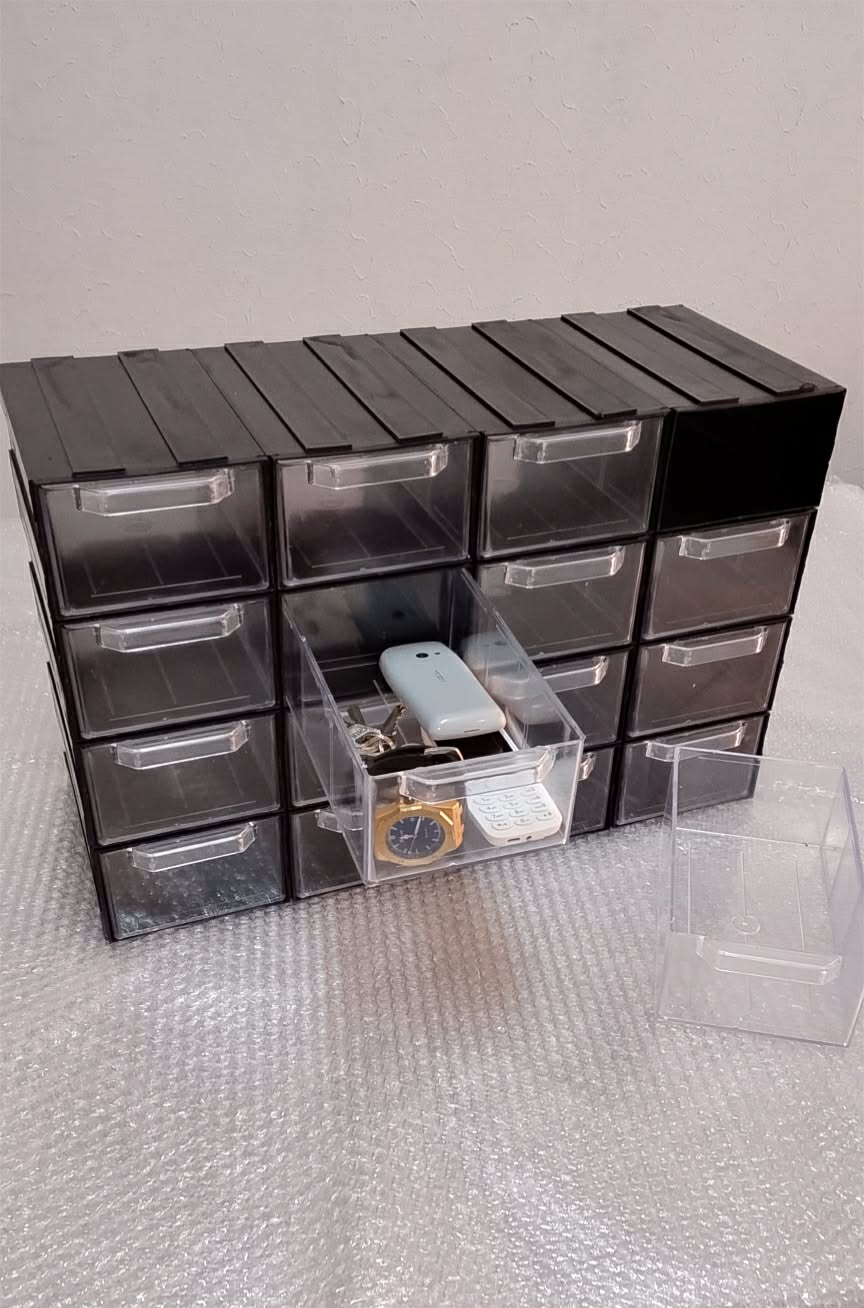 Bloc Tiroirs 16 Cases - Grand Modèle (GM)