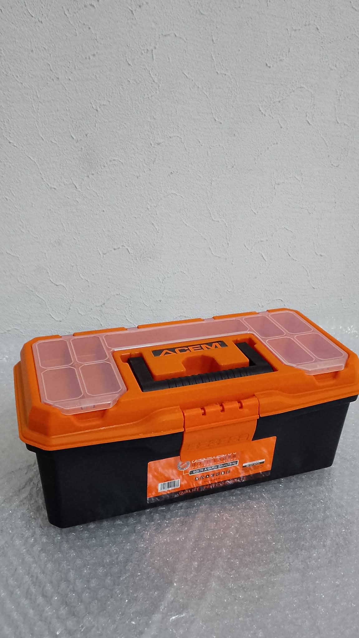 Boîte à Outils ACEM 32cm - Compacte & Légère